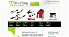 Desktop Screenshot of marketingwarehouse.co.za